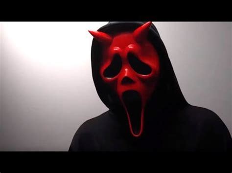 Ghostface Devil Face Mask Scream - Review : r/MTVScream