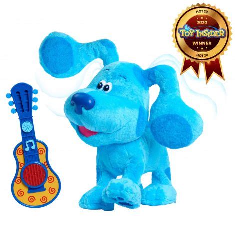 Blue’s Clues & You! Dance-Along Blue Plush - Just Play | Toys for Kids ...