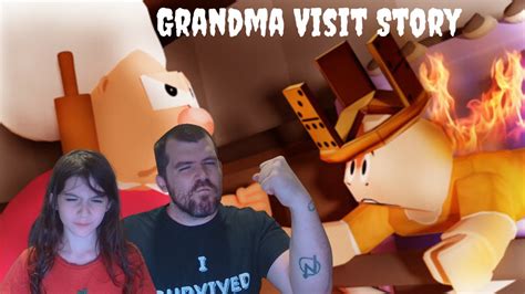 Roblox Grandma Visit Story Evil Old Woman YouTube