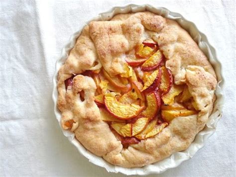 Galette Alle Pesche E Frangipane The Black Fig Food