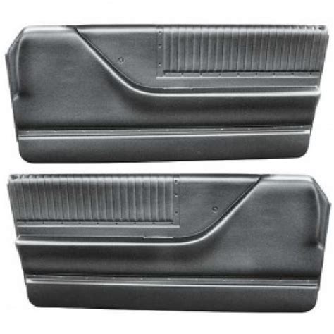 Ford Thunderbird Door Trim Panels Black 1966