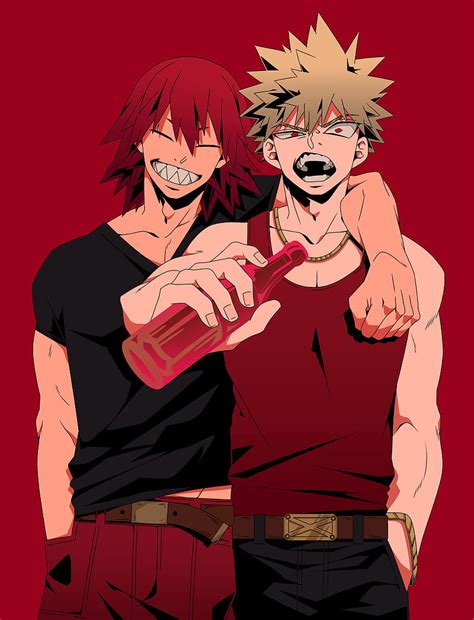 Anime Boys Katsuki Bakugou Blond Hair Muscles Abs Muscular