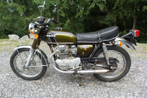 1972 Honda Cb350 Cb 350 Twin Motorcycle Project Cafe With Title