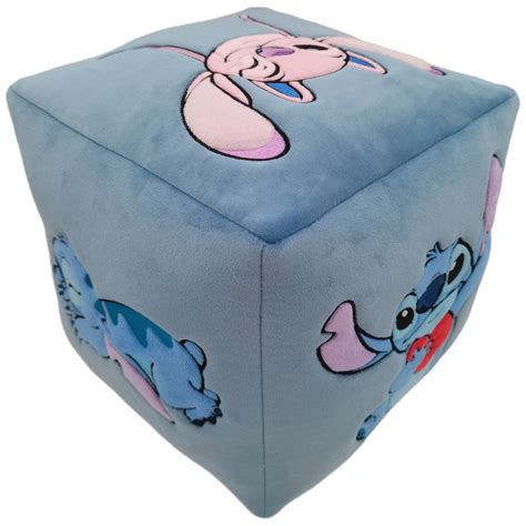 Disney Stitch Cube Coussin Smyths Toys France