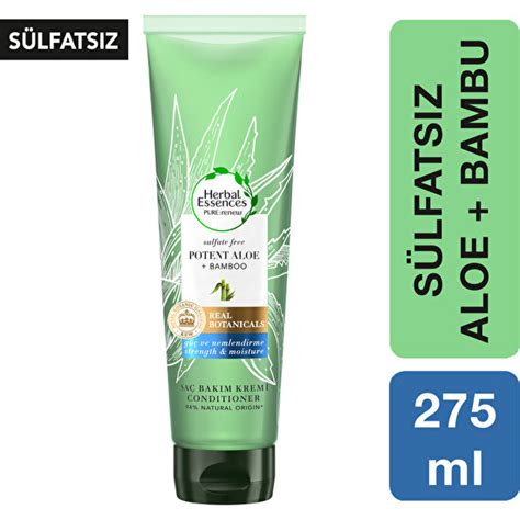 Herbal Essences S Lfats Z G Ve Nem Aloe Bambu Sa Bak M Fiyat