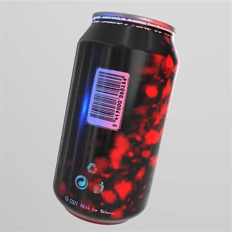 Squid Game Energy Drink D Model Behance