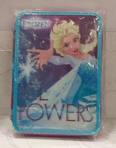 Cartuchera Holografica De Frozen Con Pisos Tiendajyh En Venta En