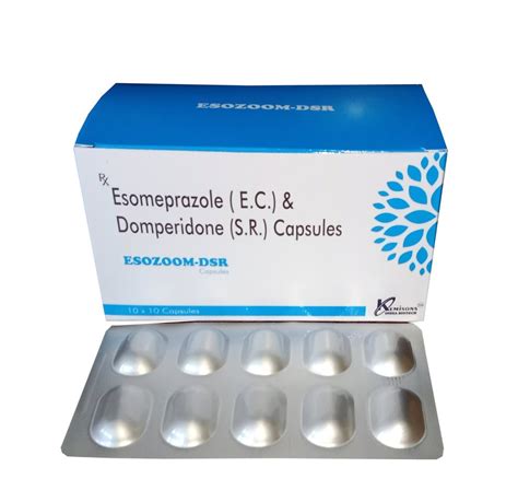 Esomeprazole Domperidone S R Capsules At Rs Box Baddi Id