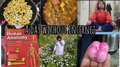 A Day Without Internet Daily Routine Hostel Vlog YouTube