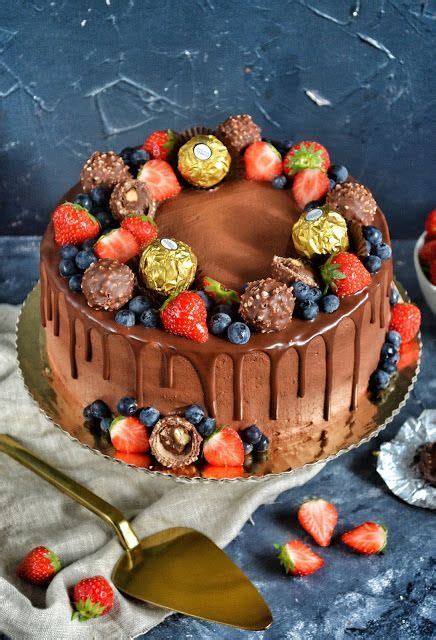 Pysznie Czy Przepysznie Tort Czekoladowy Rocher In Cake