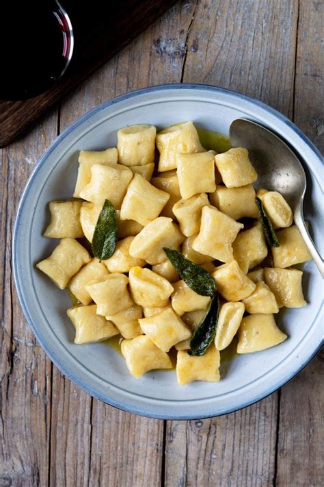 Gnocchi With A Brown Butter Sage Sauce Inside The Rustic Kitchen