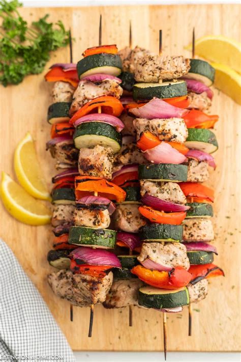 Grilled Pork Kabobs Easy Grilled Kabobs