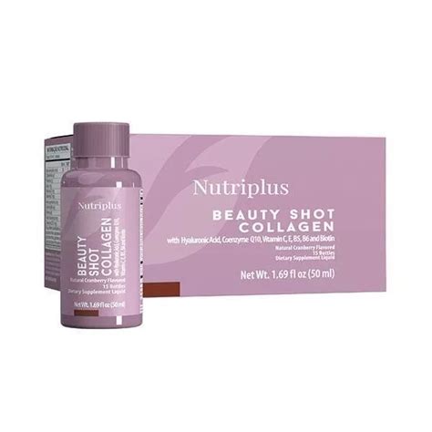 Nutriplus Beauty Shot Collagen Farmasi Liquid High Collagen Shots