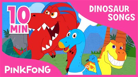 Tyrannosaurus Rex | Dinosaur & Animal Songs | + Compilation | PINKFONG ...