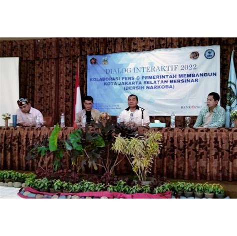 Gelar Dialog Interaktif PWI Jaksel Dan Pemko Kolaborasi Berantas