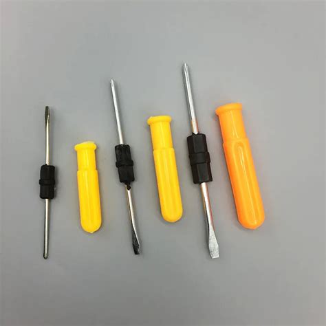Двухсторонние Отвертки phillips и шлицевые с двумя головками | AliExpress