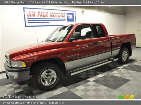 Radiant Fire Pearl 1998 Dodge Ram 1500 Laramie Slt Extended Cab