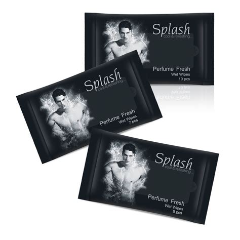 Mens Perfume Wipes 10pcs Splash Colombo