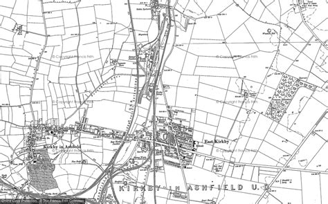 Old Maps of Kirkby-In-Ashfield, Nottinghamshire