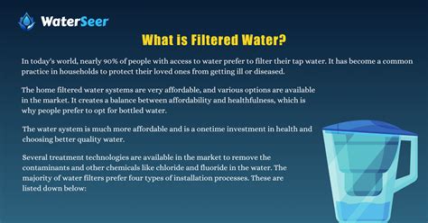 Bottled Water Vs Filtered Water What S The Difference