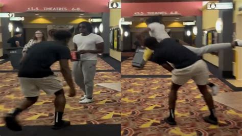 Gah Damn Gay Dude Gets Suplexed After Getting Caught Cheating On His Boyfriend At The Movie