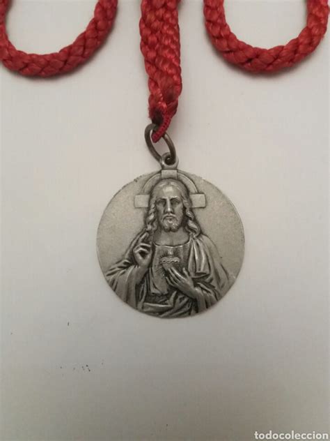 Medalla Sagrado Corazon De Jesus Comprar Medallas Religiosas Antiguas