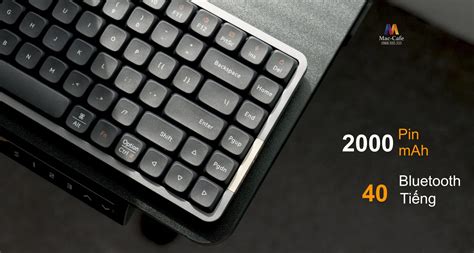 B N Ph M C Lofree Flow Hot Swap Kailh Pom Switch Rgb Mac Cafe