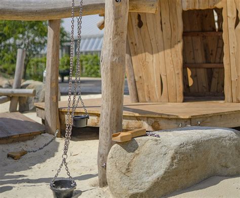 Timber Beams And Buckets For Sand Play Sa108 Duncan And Grove Esi