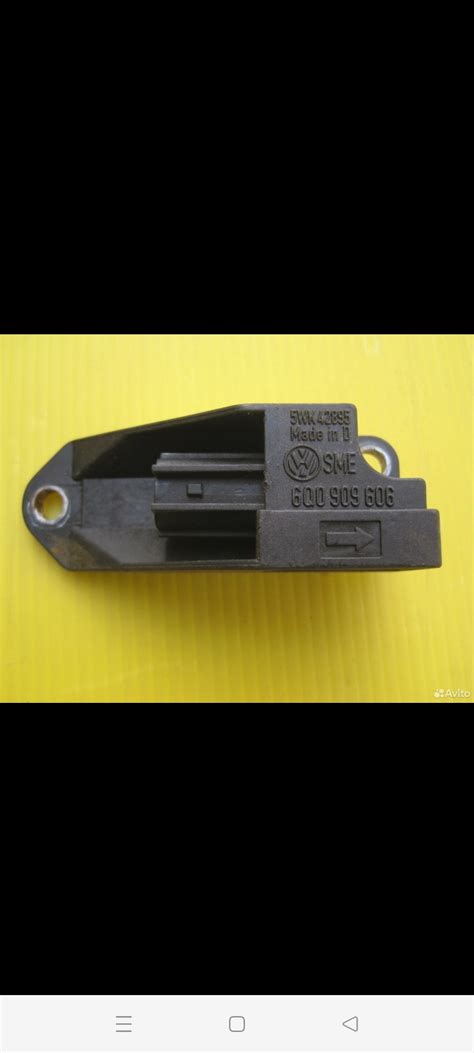 #️⃣2️⃣Замена датчика удара боковой подушки безопасности — Volkswagen ...