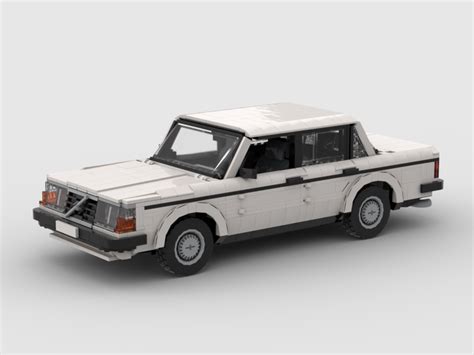 Lego Moc Volvo 240 Sedan By Thecarbuilder Rebrickable Build With Lego