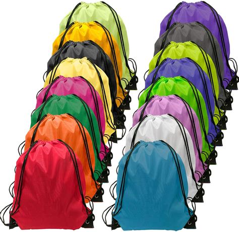 Amazon Goodtou Drawstring Backpack Bulk Cinch Bag Nylon String