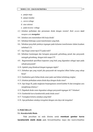 Dioda Dan Catu Daya Pdf