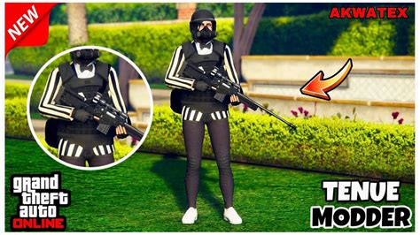 NEW AVOIR UNE TENUE MODDER SANS CODAGE PERSO FÉMININ SUR GTA 5 ONLINE