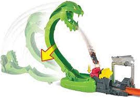 Pista De Hot Wheels Serpente Ataque Da Serpente Mattel Sandra Presentes E Utilidades