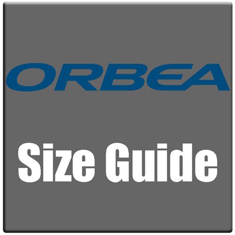 Orbea Bike Size Chart - Ponasa