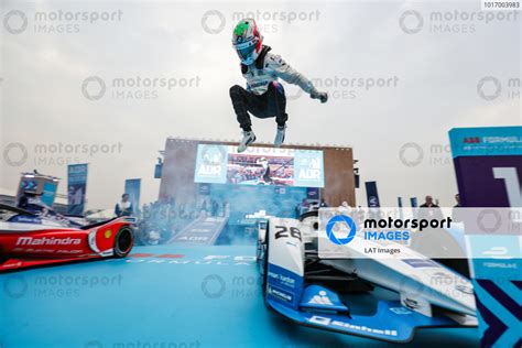 Antonio Felix Da Costa PRT BMW I Andretti Motorsports Leaps Off His