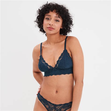 Soutien Gorge Triangle Padd Bleu Canard Femme La Halle