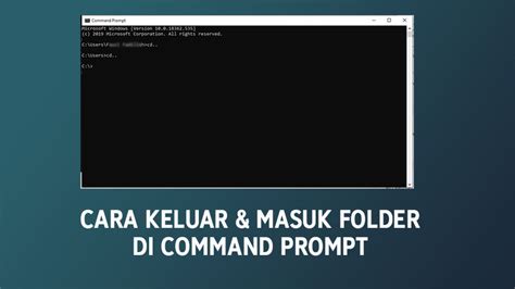 Cara Mengaktifkan Cmd Materi Belajar Online