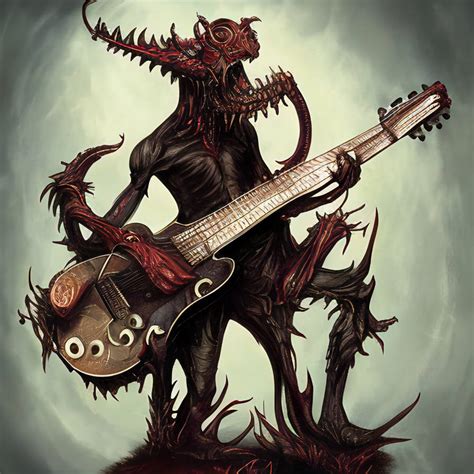 Guitar Demon by RickyLeeSavage on DeviantArt