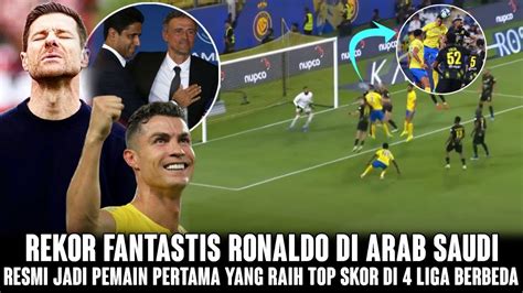 Pecahkan Rekor Ronaldo Resmi Jadi Top Skor Di Liga Sekaligus Psg