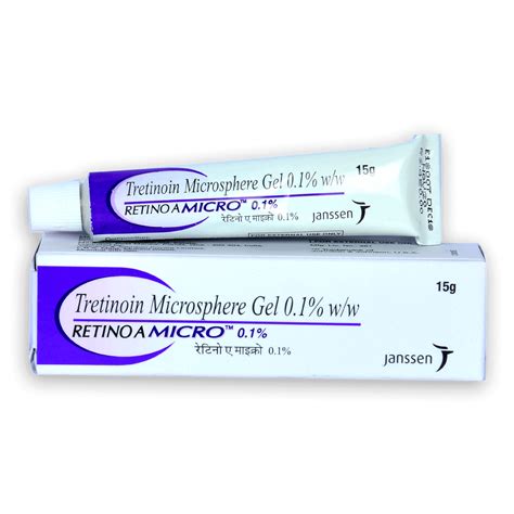 Retino A Micro 01 Gel Tretinoin 15mg Bubba Skincare