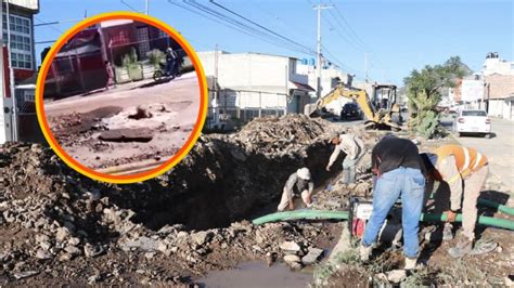 Enorme Fuga De Agua En Mineral De La Reforma Caasim Ya Repara Video