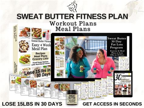 30 Day Fitness Plan L 30 Day Easy Clean Eating Meal Plan L Home Workouts And Recipes L Weight Loss