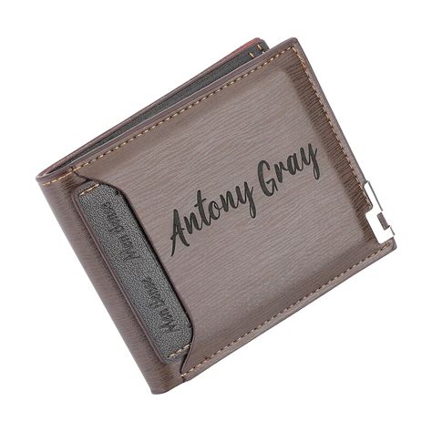 Amazon Personalized Wallet For Men Custom Wallets For Men