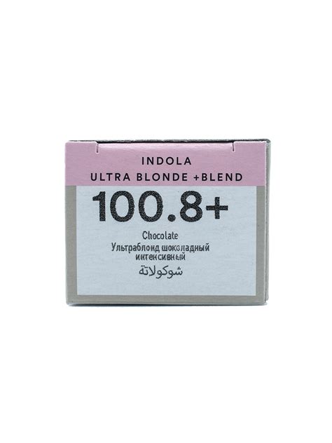Indola Blonde Expert Highlift Ultra Blonde Blend Ml Chocolate Bezvavlasy Cz