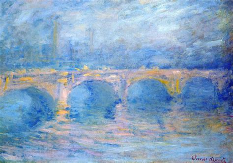 Waterloo Bridge at Sunset, Pink Effect (1903) by Claude Monet – Artchive