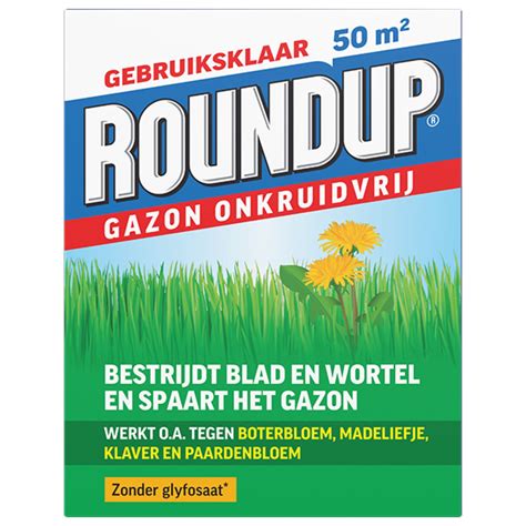 Round Up Gazon Onkruidvrij Onkruidbestrijding 1 Kg