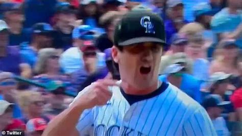 Red Sox And Rockies Rage In Denver Colorado S Cal Quantrill Appears To