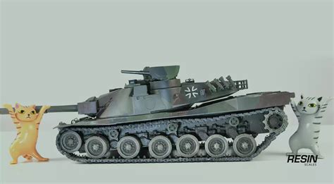 MBT 70 Main Battle Tank Suspension Design 1 :35 Scale Resin Kit ...