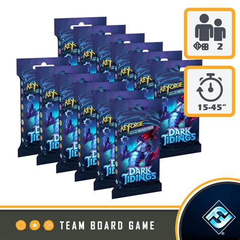 KeyForge: Dark Tidings - Display - Team Board Game